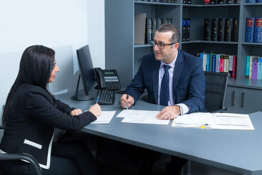 Client meeting with family lawyer in Parramatta, checklist for choosing the right legal support