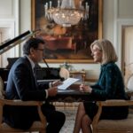 wealthy middle aged couple negotiating dividing high-value assets during divorce