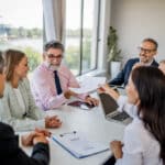 Estate planning lawyer explaining testamentary trust structures to a family in Parramatta NSW.